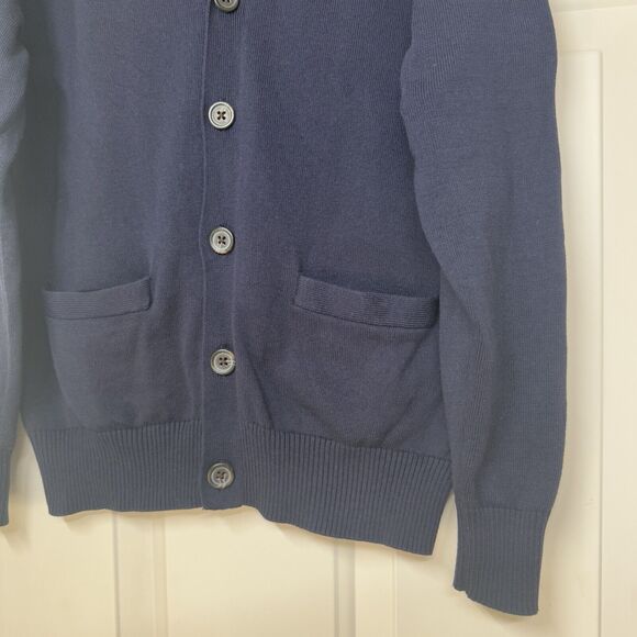 Polo Ralph Lauren Girls Lightweight V-Neck Cardigan Blue Size Medium(10-12) EUC - Picture 4 of 8